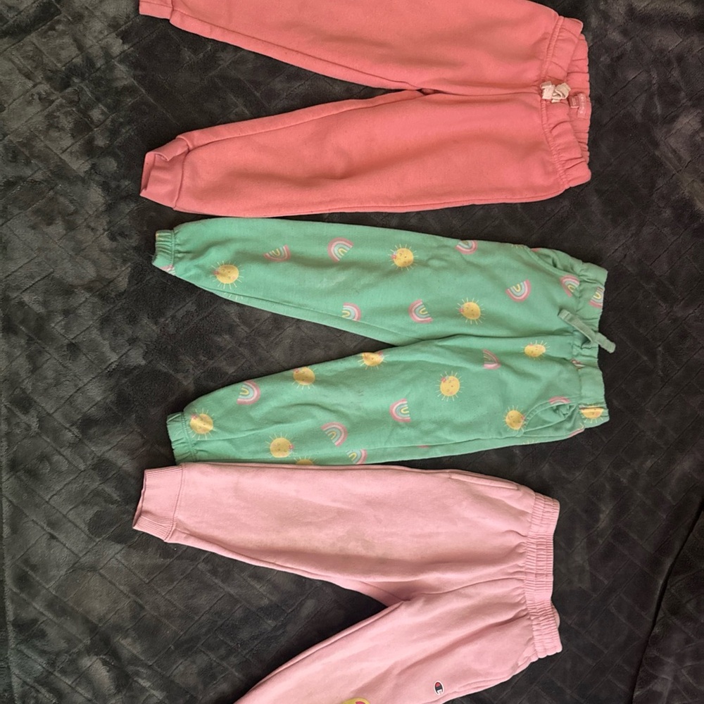 Kids Colorful Jogger Pants Set